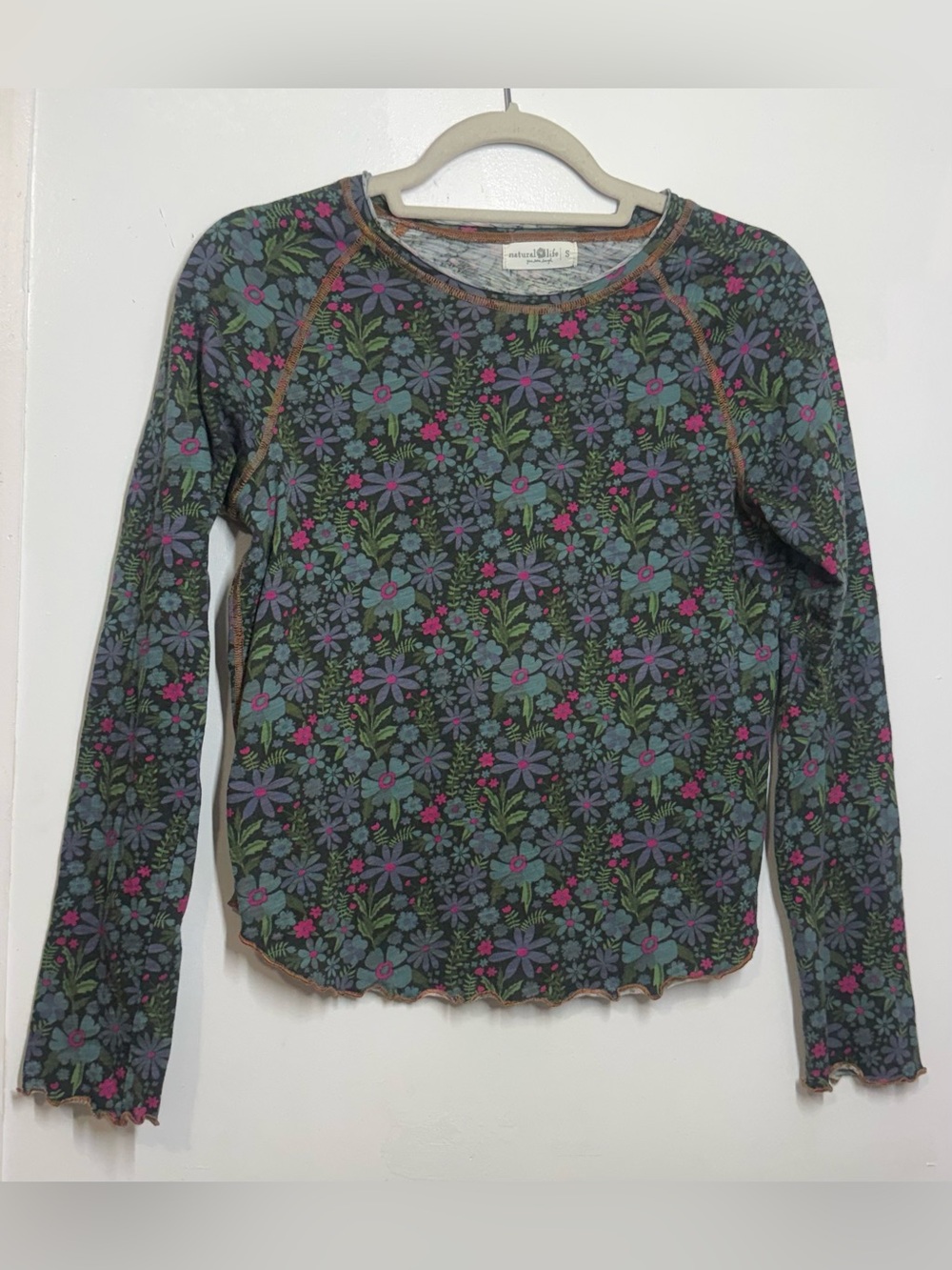Natural Life Lily Cotton Long Sleeve Tee Shirt - Picture 3 of 6